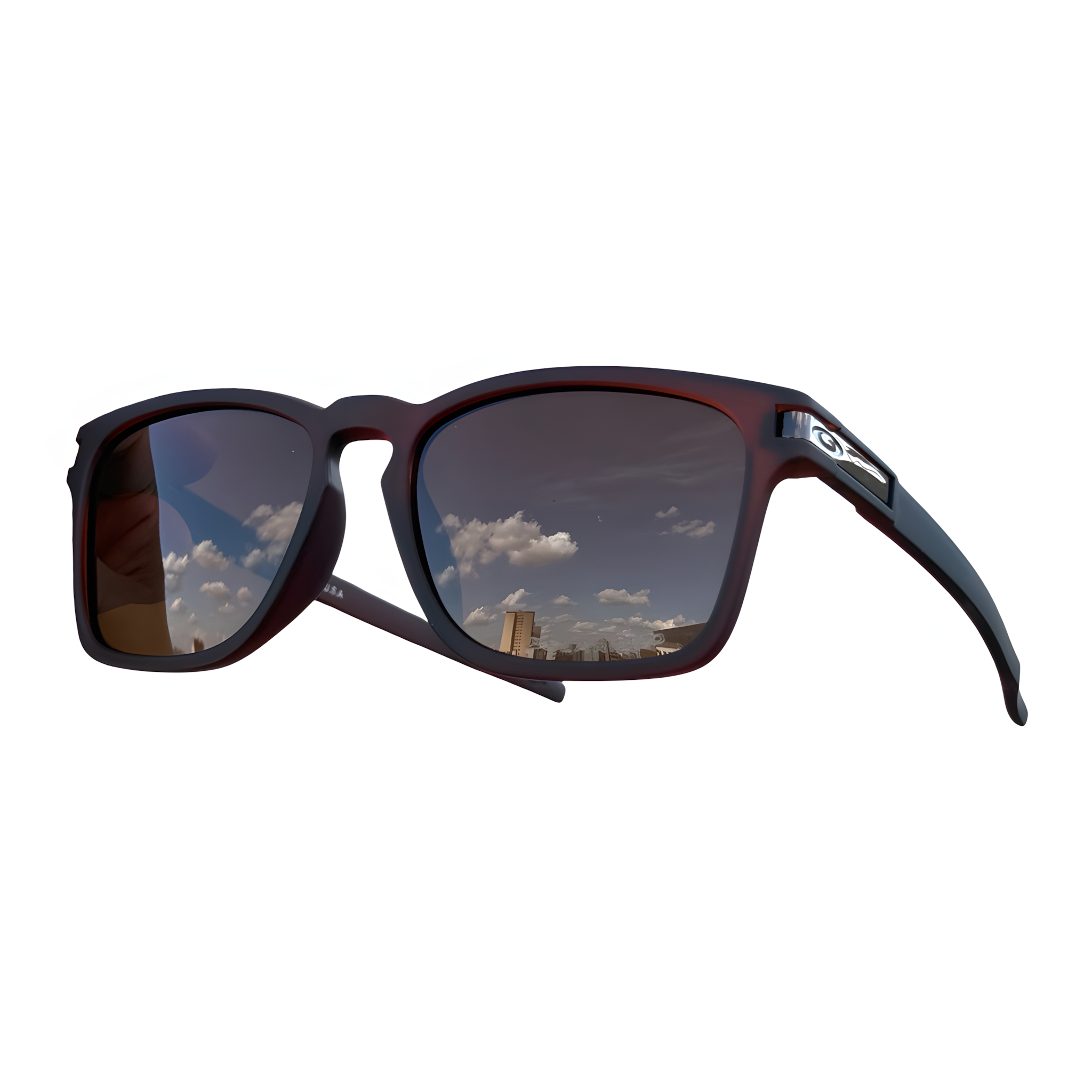 Óculos de Sol Oakley Lach - Lente Polarizada - Proteção UV400 - Armação em Acetato